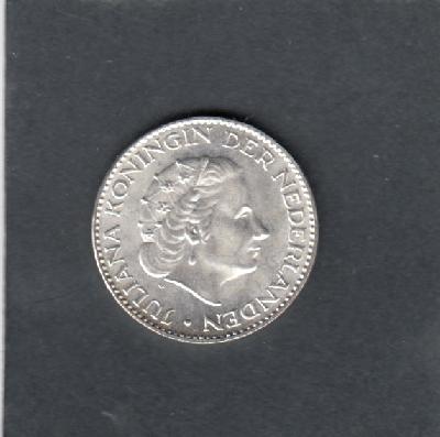 Beschrijving: 1 Gulden JULIANA 